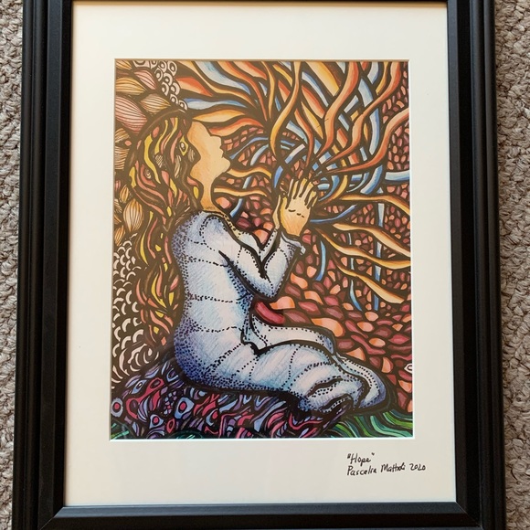 COPY - COPY - Framed original artwork entitled Ho…